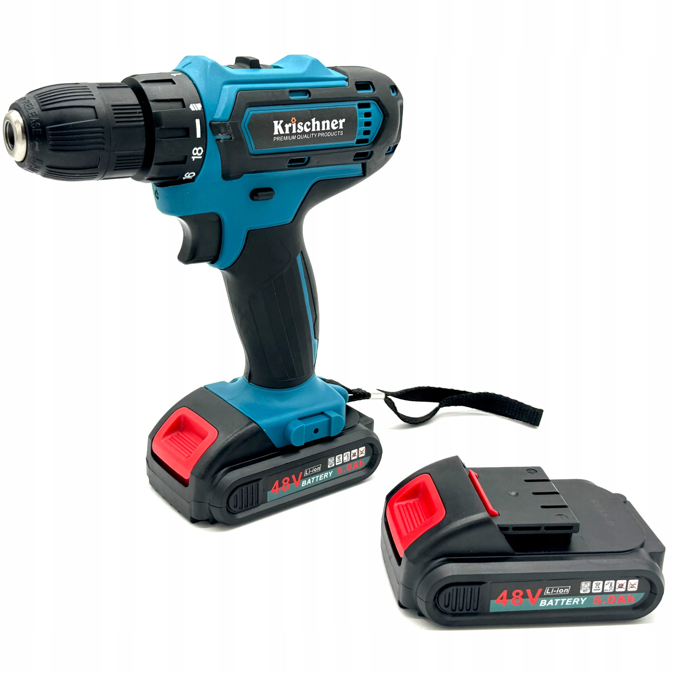 Krischner 48V Cordless Drill Brushless + Drill Case Manufacturer code KR-9953