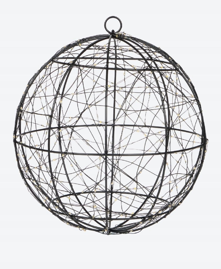 Kula świetlna LED 30 cm 140 diod ciepła biel migocząca timer wnętrze/ogród Brand no brand