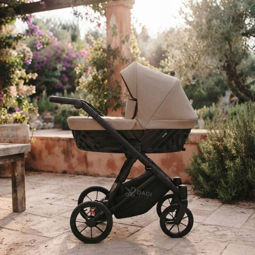 Kunert IVENTO Baby Stroller 3in1 | Caramel Macchiato 10 + COSMO car seat Manufacturer code Ivento 10 3w1 COSMO