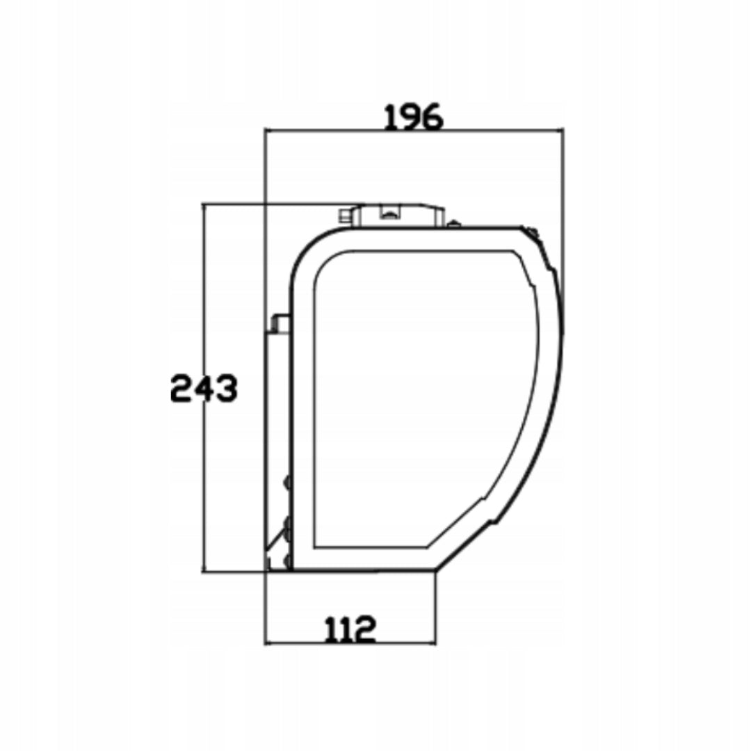 Kurtyna powietrzna Flowair ELIS C-E-200 Manufacturer code ELIS C-E-200