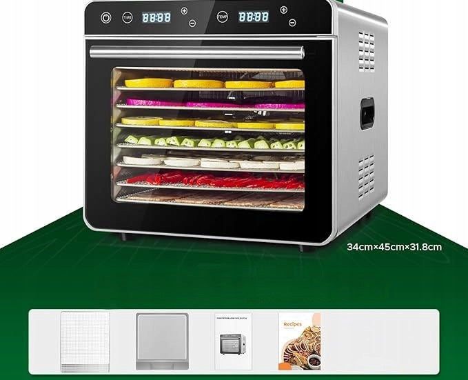 Kwasyo Food Dryer for Food Stainless Steel 8 Trays LED 700W Brand no brand