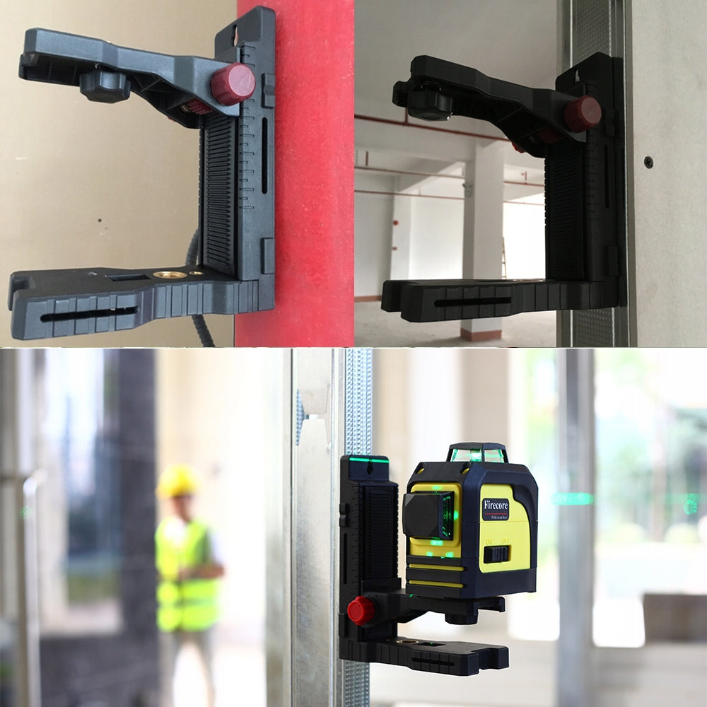 L Laser Shaped Magnetic Bracket Wall Mount 1/4'' 5/8" Model FD800