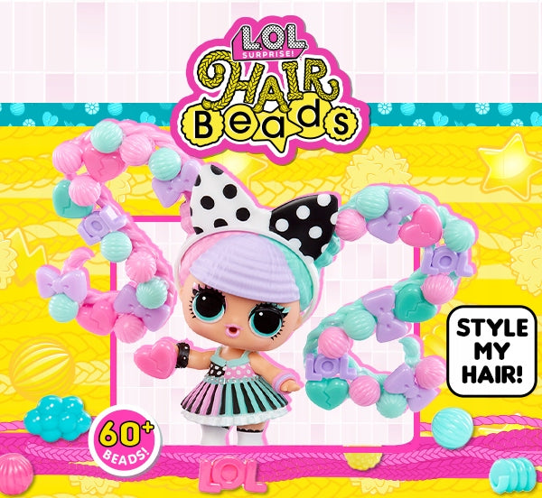 L.O.L. Surprise Mini Doll with Hair Beados Accessories Brand L.O.L. Surprise