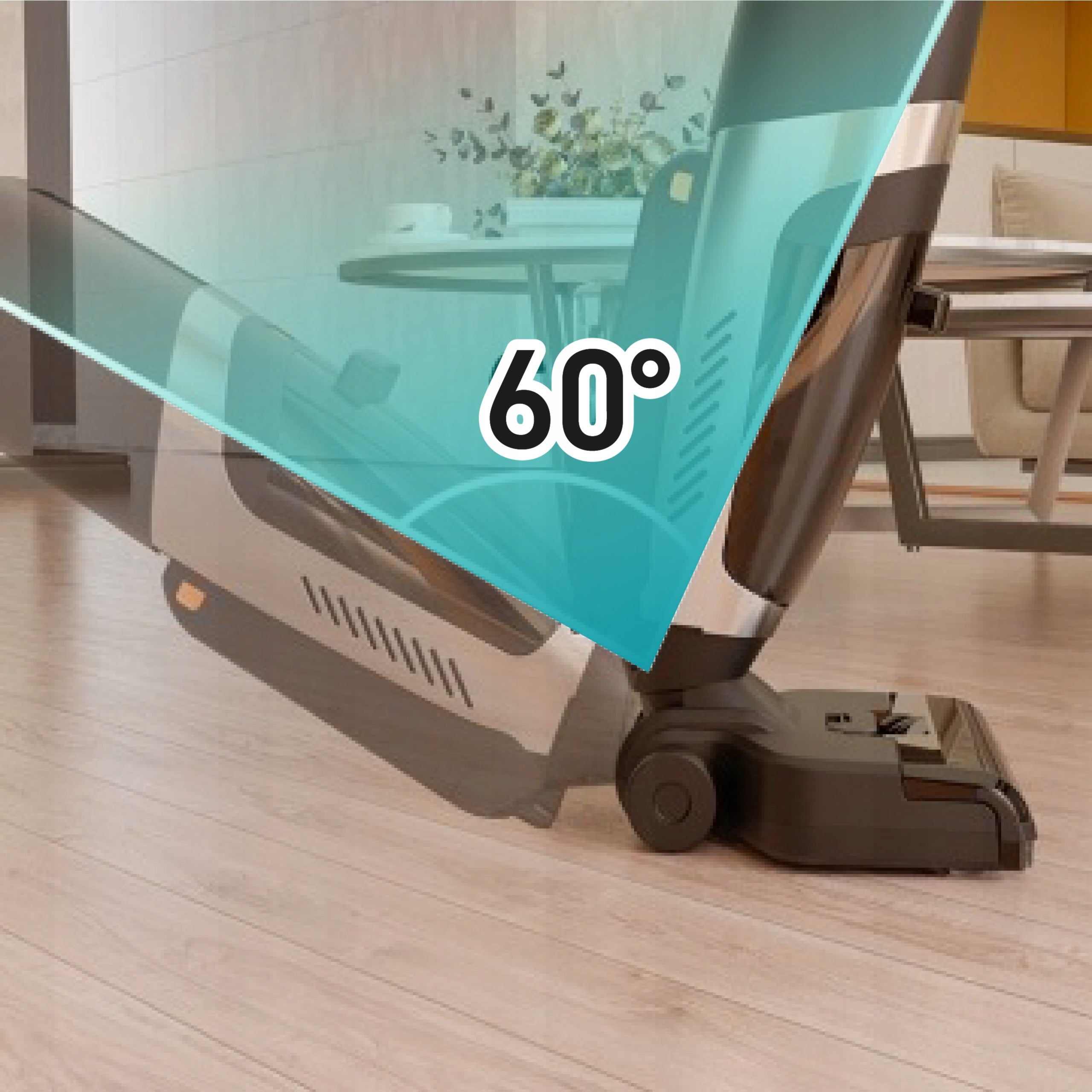 L5 PRO 5in1 Cordless Vacuum Cleaner with UV Lamp Washing Function Power supply rechargeable battery