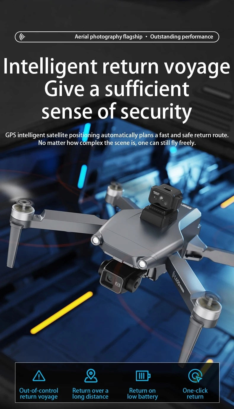 L600-1 MAX - 4k GPS Drone with Dual 5G WIFI Camera Obstacle Avoidance Manufacturer code DRON GPS 5000M BEZSZCZOTKOWY