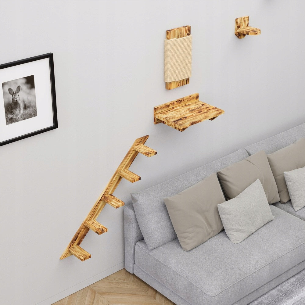 LADDER CAT STAIRS WOOD 5 DEGREES 1M Manufacturer code 2013101211624