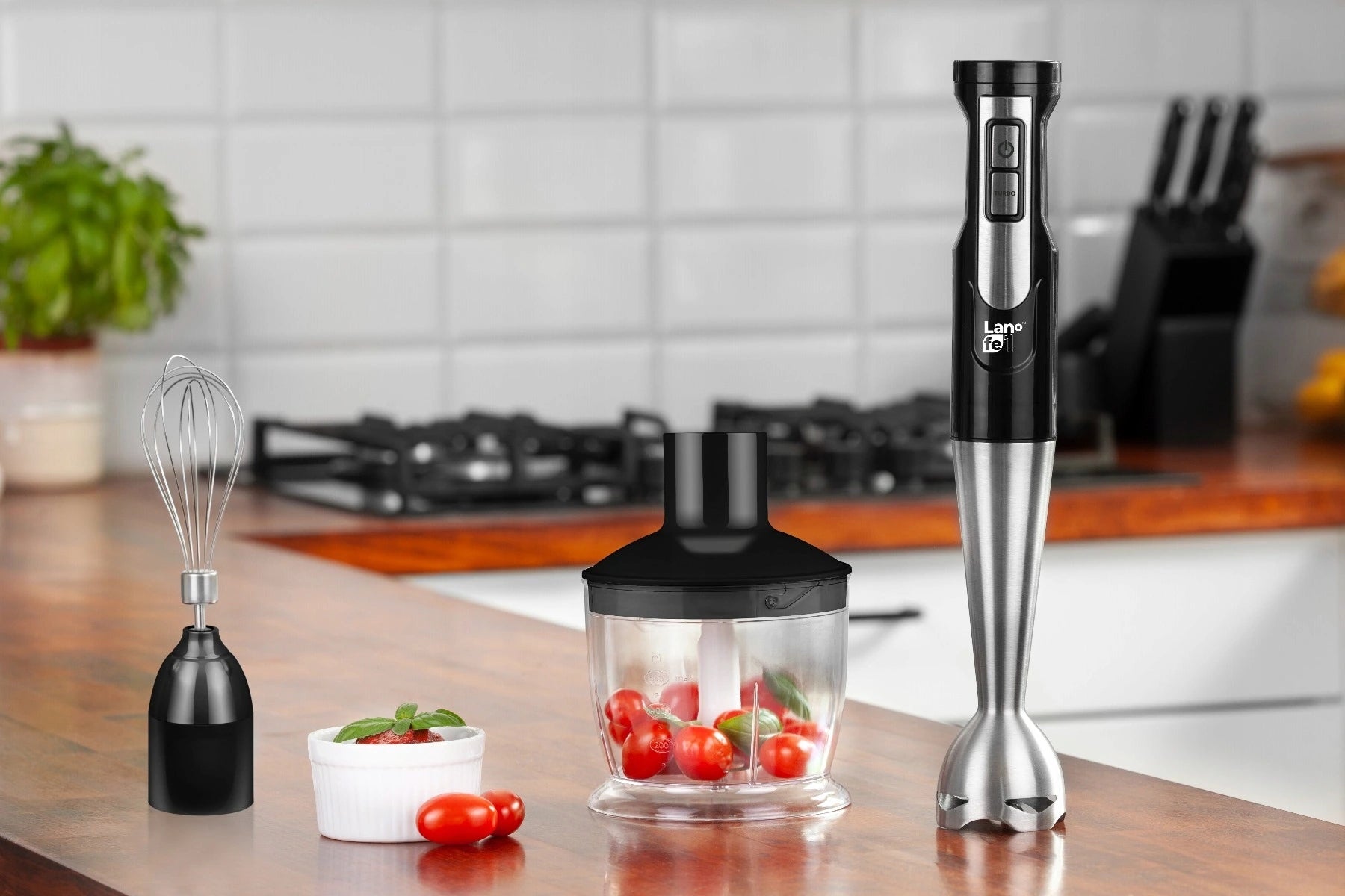 LAFE - Hand Blender BRK003A 800W – Shredder and Whipping Dominant color black