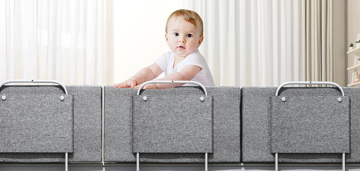 LAIWOO Barrier, safety barrier with height adjustment Number of pieces 1 pcs