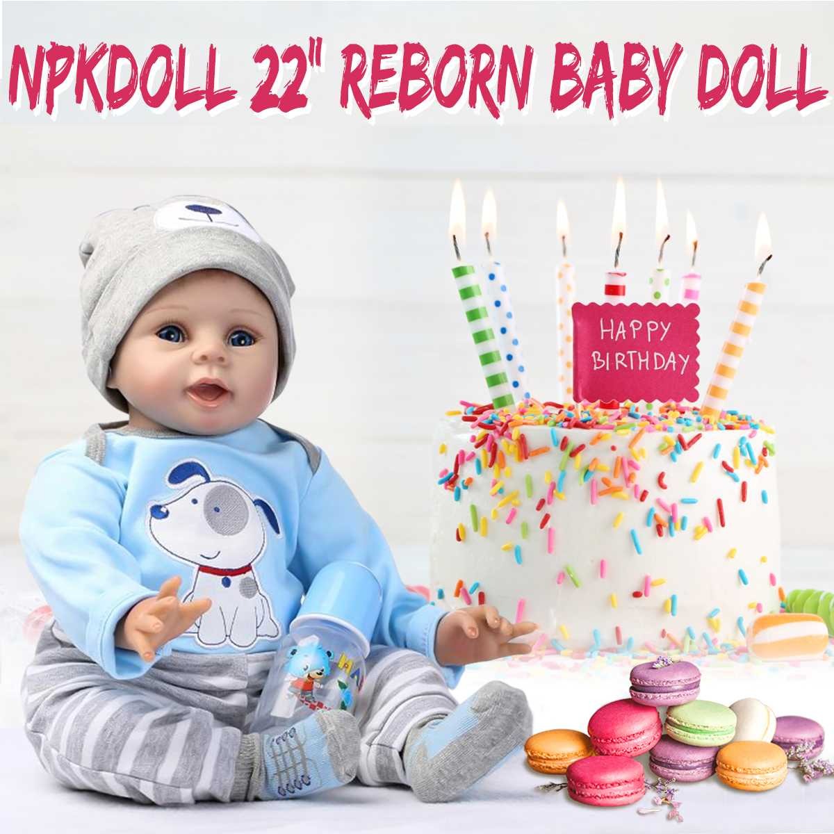 LALKA KEIUMI WITH ACCESSORIES HIGH QUALITY 55CM LALKA LIKE A LIVE REBORN BABY Manufacturer code Z0003