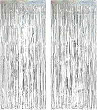 LAMETTA CURTAINS SILVER GLITTER Brand no brand