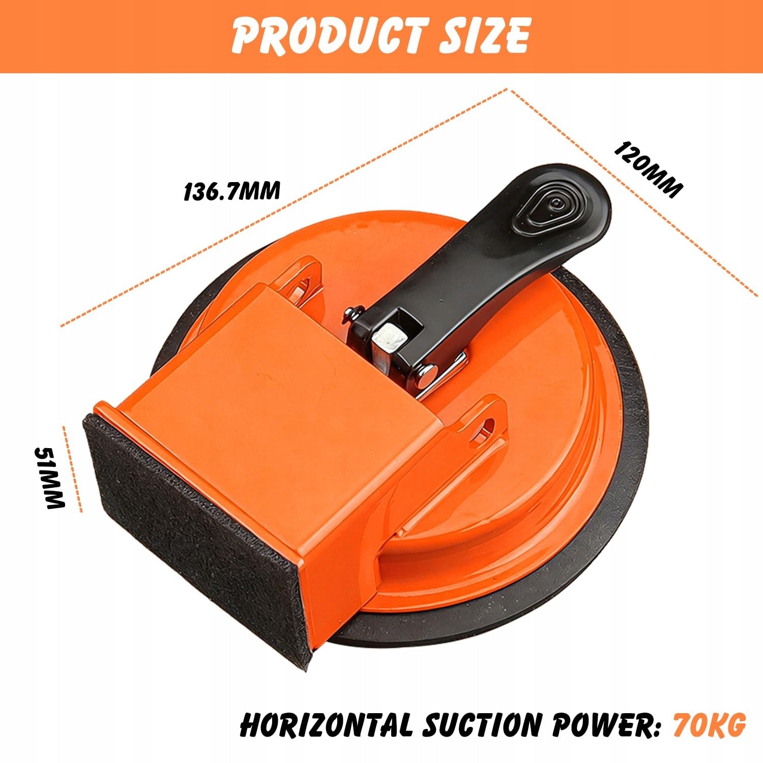 LAMINATE FLOOR REPAIR TOOL SUCTION CUP 12CM STEEL RUBBER STRONG DURABLE Brand no brand