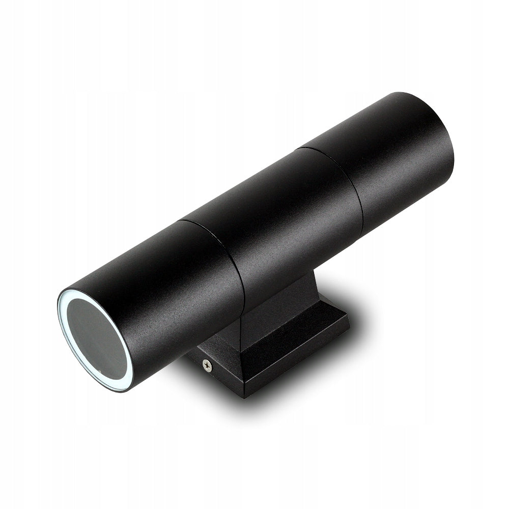 LAMP WALL LAMP MODERN OUTDOOR FACADE METAL IP54 2 x GU10 BLACK Manufacturer code 10004