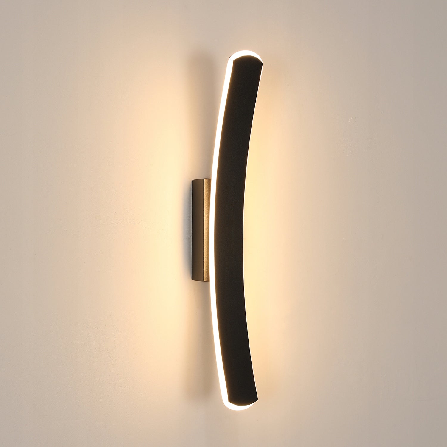 LAMPA LINIOWA SCIENNA LED KINKIET CZARNA NOWOCZESNA SALONU 3000K 13W 40CM