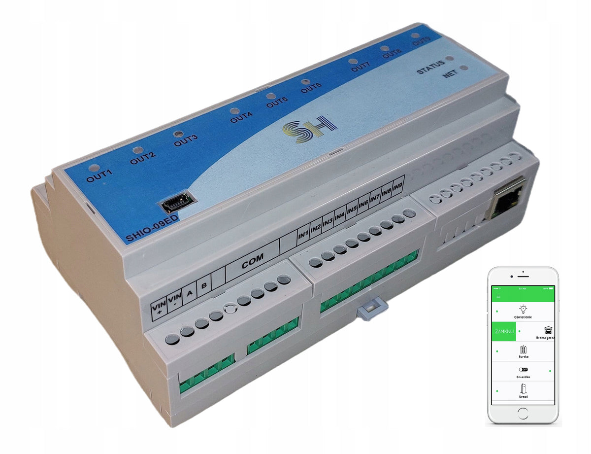 LAN driver SHIO-09ED LAN Ethernet RJ45 compatible with supla