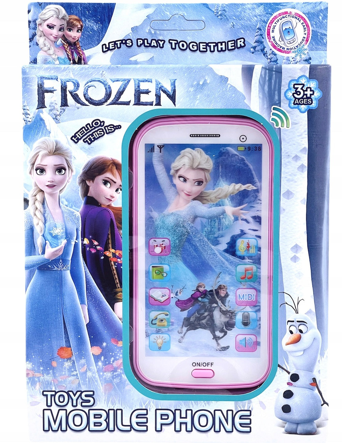 LAND OF ICE touch phone - interactive smartphone RECORDING ELSA ELZA