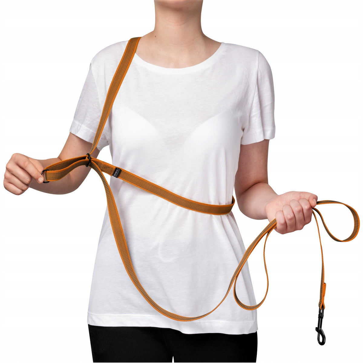LANYARD ADJUSTABLE TRAINING RUBBERIZED 5M Manufacturer code Smycz treningowa 5m dla psa gumowana