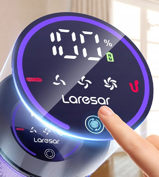 LARESAR v7 + accessories HANDHELD CORDLESS VACUUM CLEANER 500w Power supply rechargeable battery