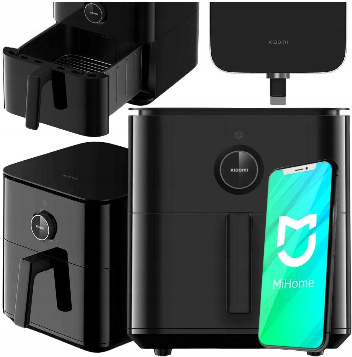 LARGE AIR FRYER XIAOMI 6,5L 1800W FAT FREE XXL WIFI MOBILE APP Manufacturer code Frytkownica Beztłuszczowa AirFryer Piekarnik