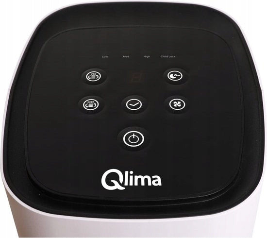 LARGE Air Purifier Qlima A 68 - Ionizer - UV Light HEPA 50w Manufacturer code 12345