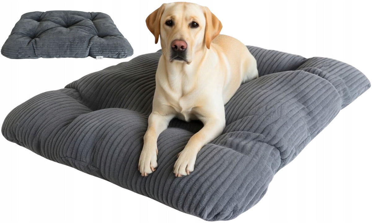 LARGE BED 100x70cm BED PONTOON PILLOW - SOFT thick grey p-02