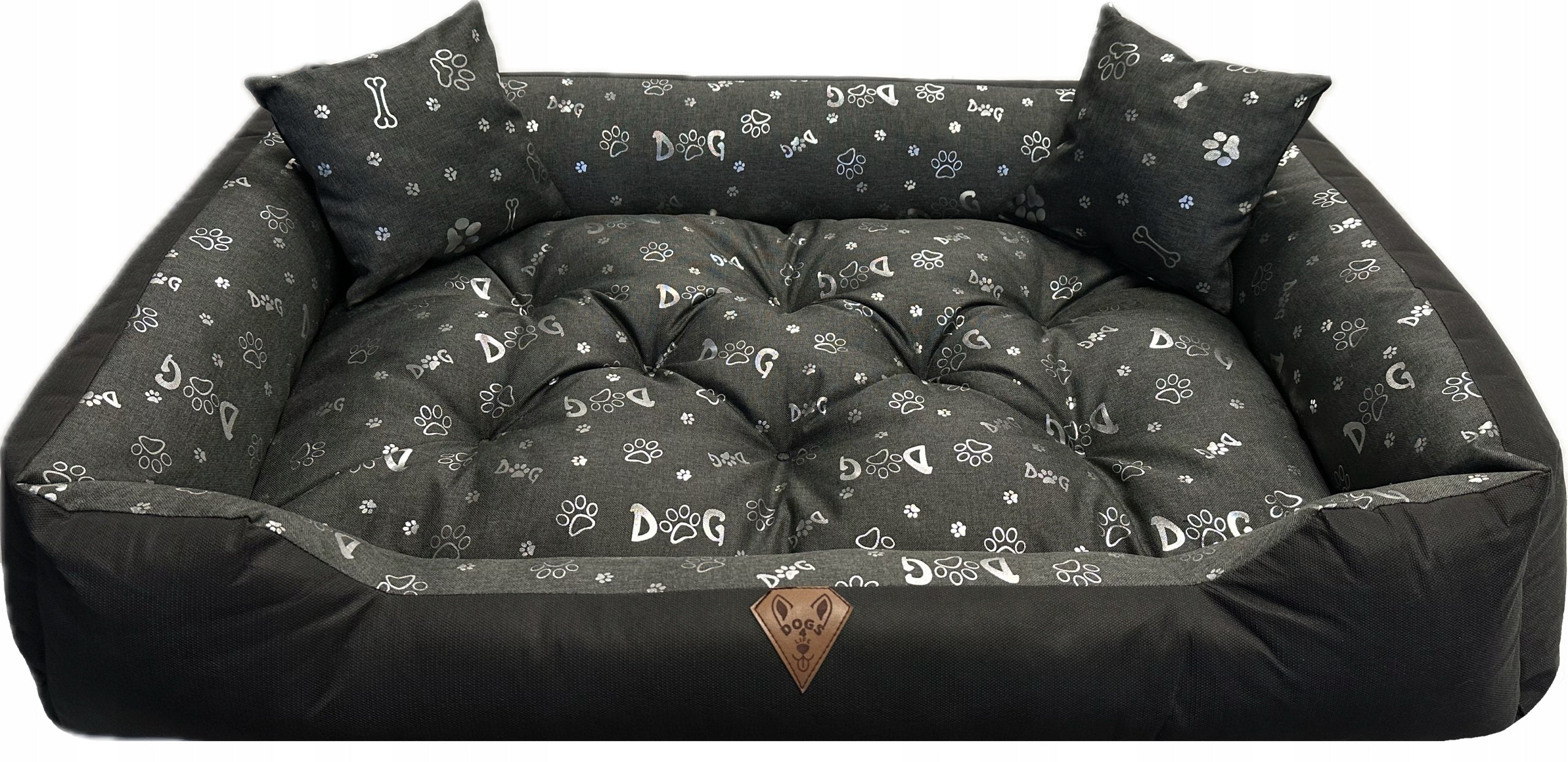 LARGE BEDDING DOG COUCH 130 X 105 WATERPROOF Brand WBM Sewing