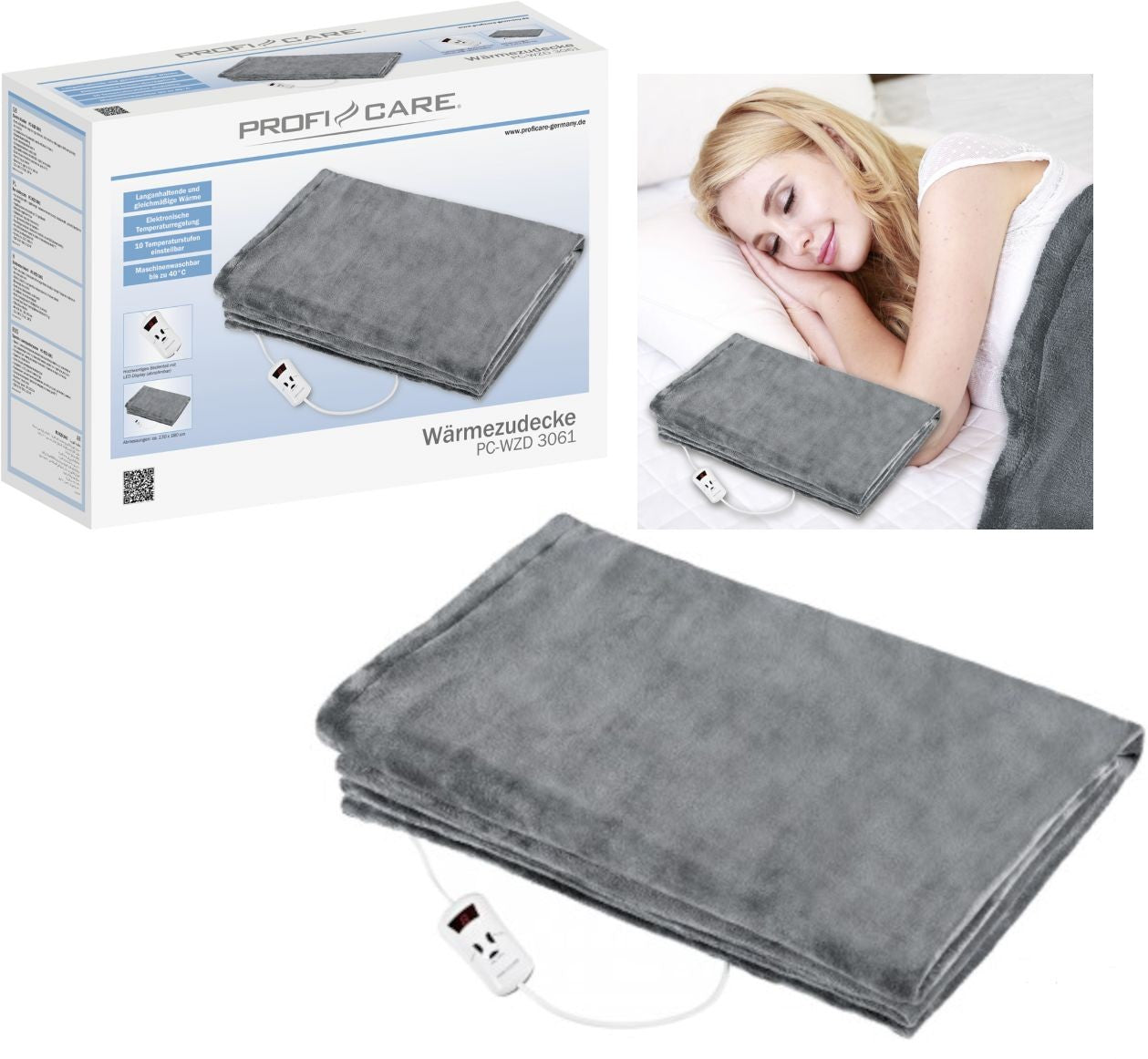 LARGE BLANKET ELECTRIC HEATING MAT HEATING REMOTE CONTROL