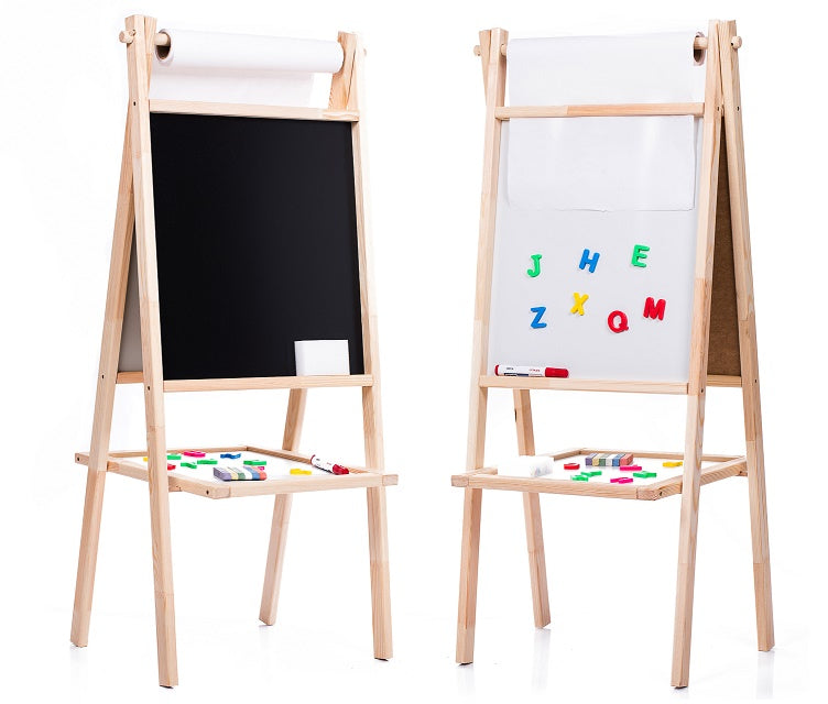 LARGE BOARD 110cm MAGNETIC CHALKBOARD + ACCESSORIES MAYA