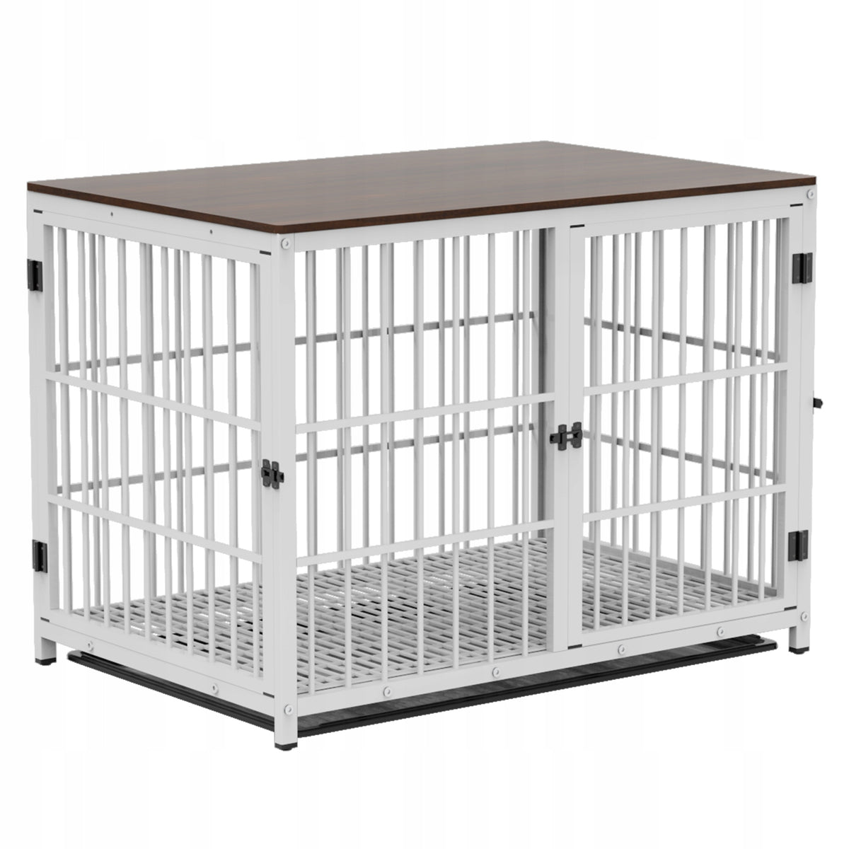 LARGE CAGE DOG PLAYPEN WITH WOODEN XL TOP