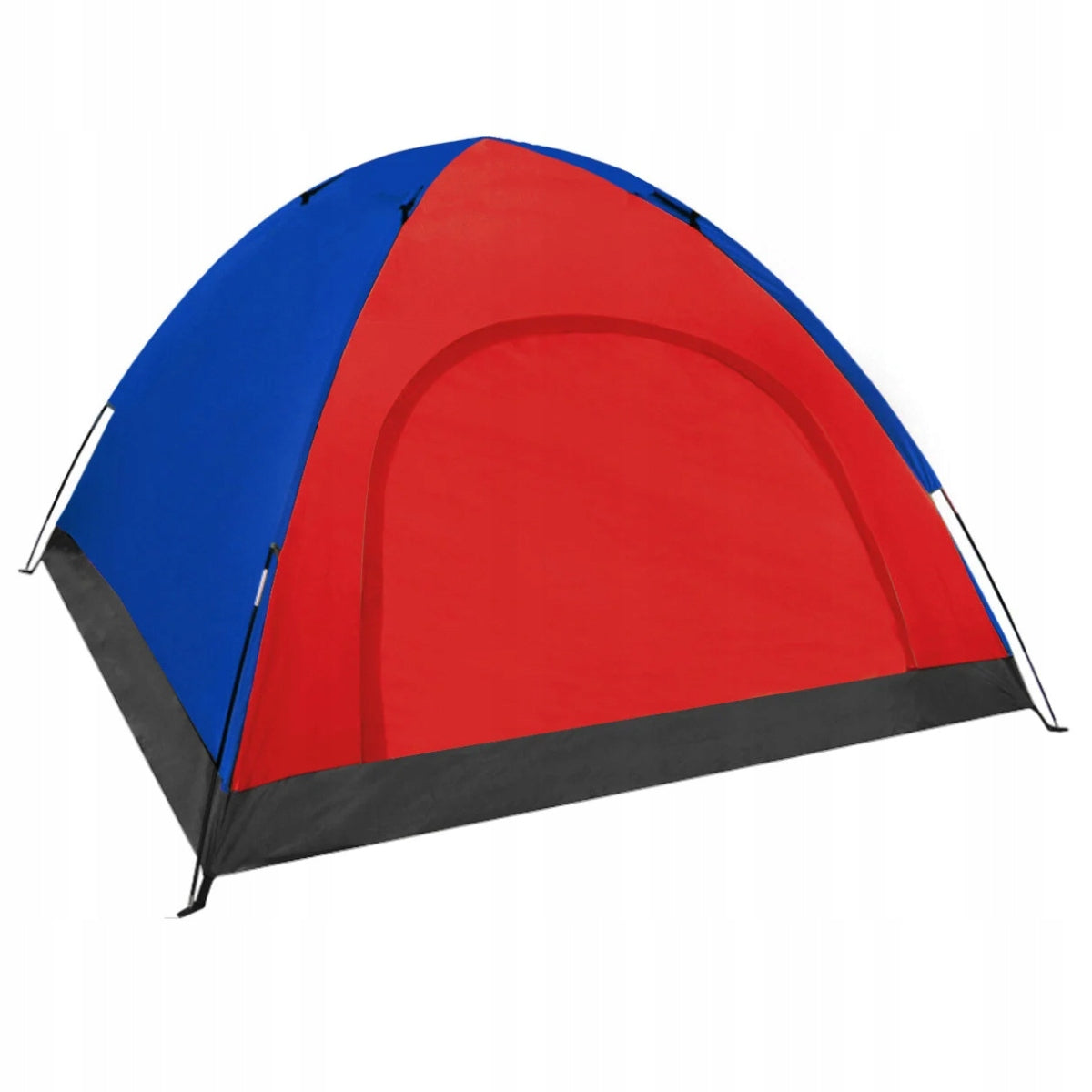 LARGE CAMPING HIKING TENT IGLO FOUR-PERSON 190x190 SET +BAG
