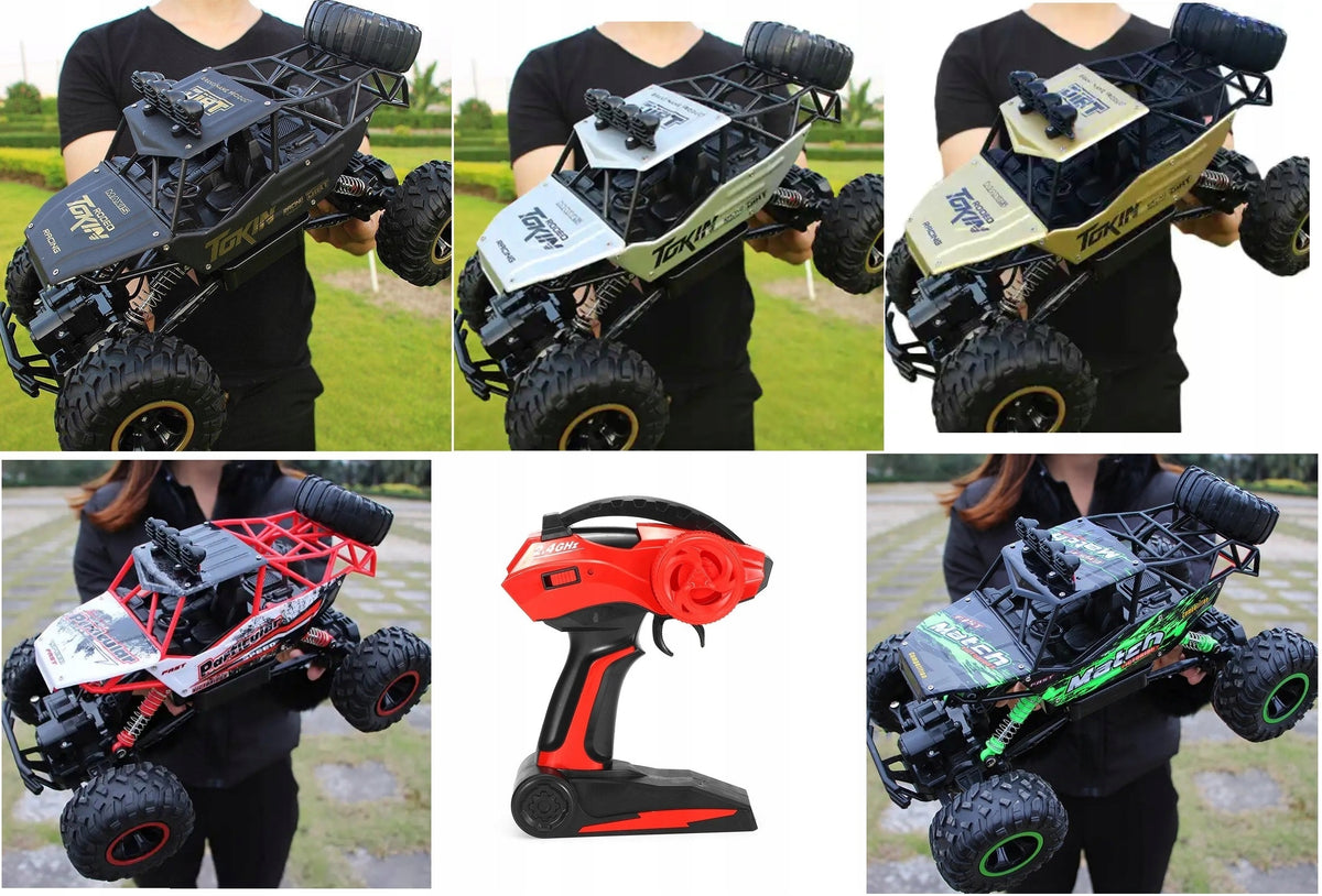 LARGE CAR REMOTE CONTROLLED DRIVE 4x4 AUTO REMOTE CONTROL RC METAL BUGGY 36cm Manufacturer code zD.ST.BL