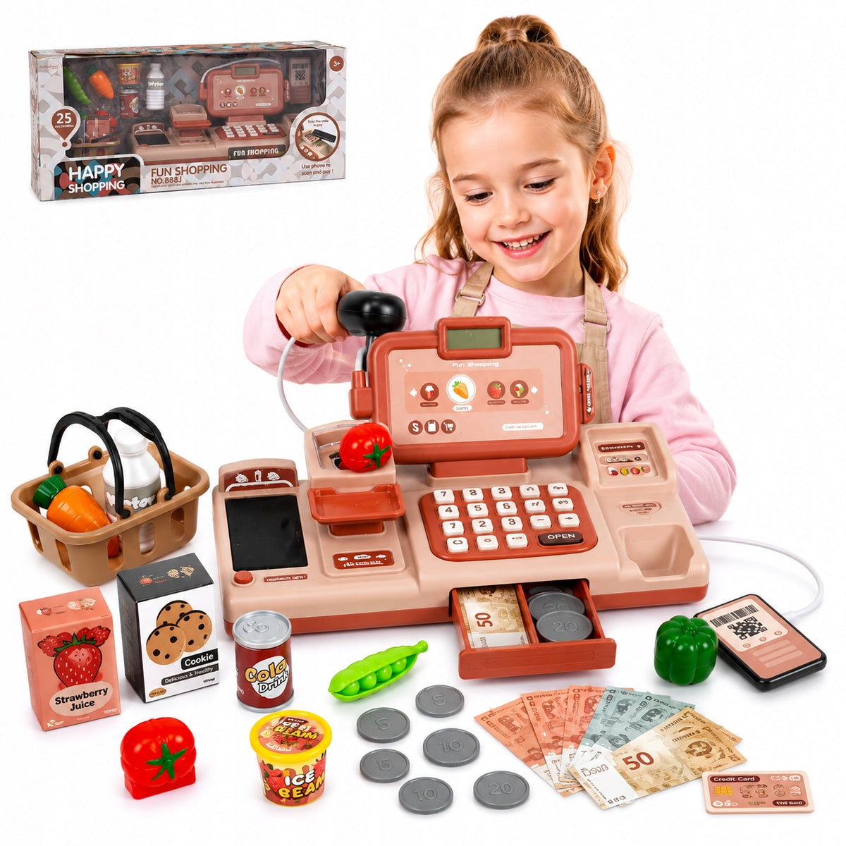 LARGE CASH REGISTER SHOP TOUCH CALCULATOR