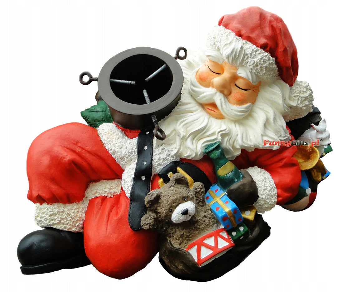 LARGE CHRISTMAS TREE STAND in the shape of SANTA CLAUS Christmas tree SANTA 50cm