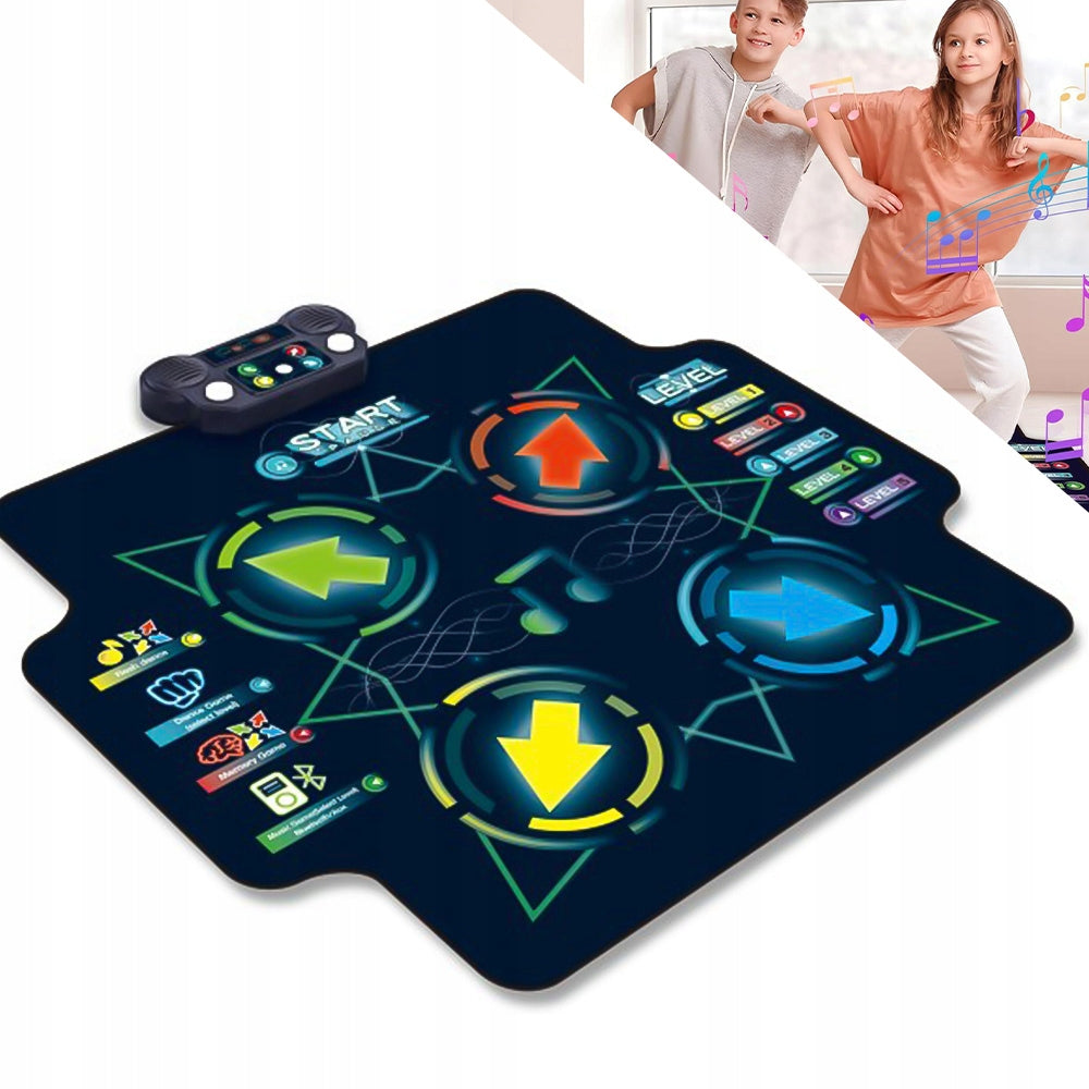 LARGE DANCE MAT FOR CHILDREN BLUETOOTH LED MOTOR DEVELOPMENT GAME GIFT Brand no brand