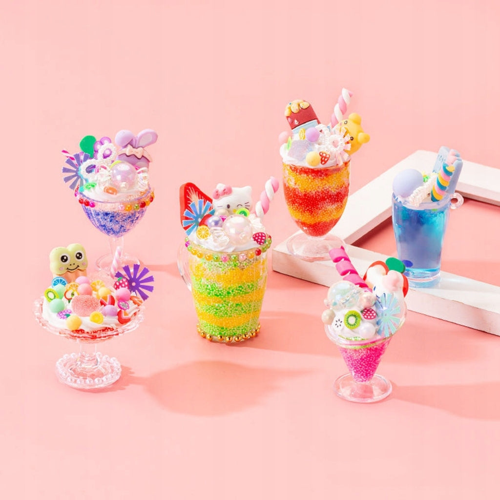 LARGE DIY ICE CREAM MAKING SET CREATIVE SET FOR KIDS GIFT Manufacturer code DIY ZESTAW TWORZENIA WALIZKA LODY ZESTAW