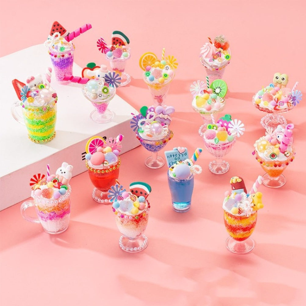 LARGE DIY ICE CREAM MAKING SET CREATIVE SET FOR KIDS GIFT Packaging status original