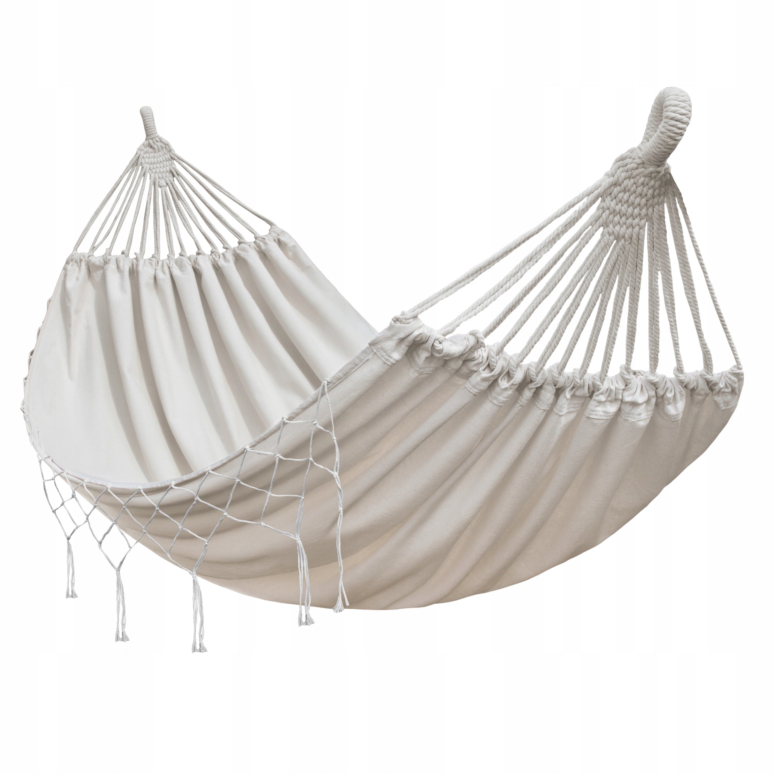 LARGE DOUBLE HAMMOCK XXL 280x150 CM GARDEN STRONG UP TO 150KG BOHO Manufacturer code HAMAK BOHO FRĘDZLE DUŻY WYTRZYMAŁY