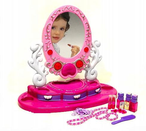 LARGE DRESSING TABLE MIRROR SOUND LIGHT SET Brand Woopie
