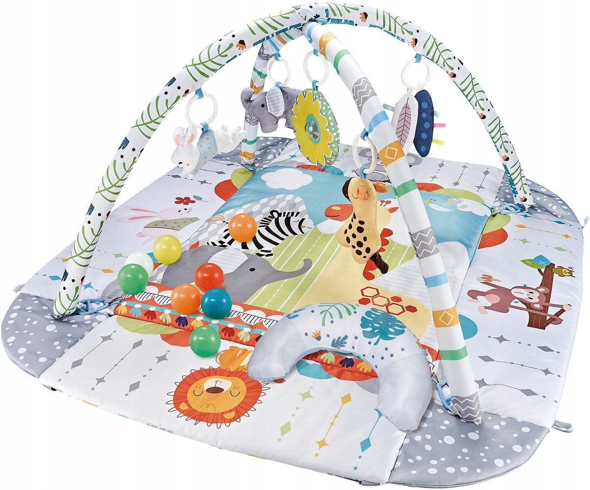 LARGE EDUCATIONAL MAT INTERACTIVE SOFT PLAYPEN BABY BALL CUSHION EAN (GTIN) 5904996065003