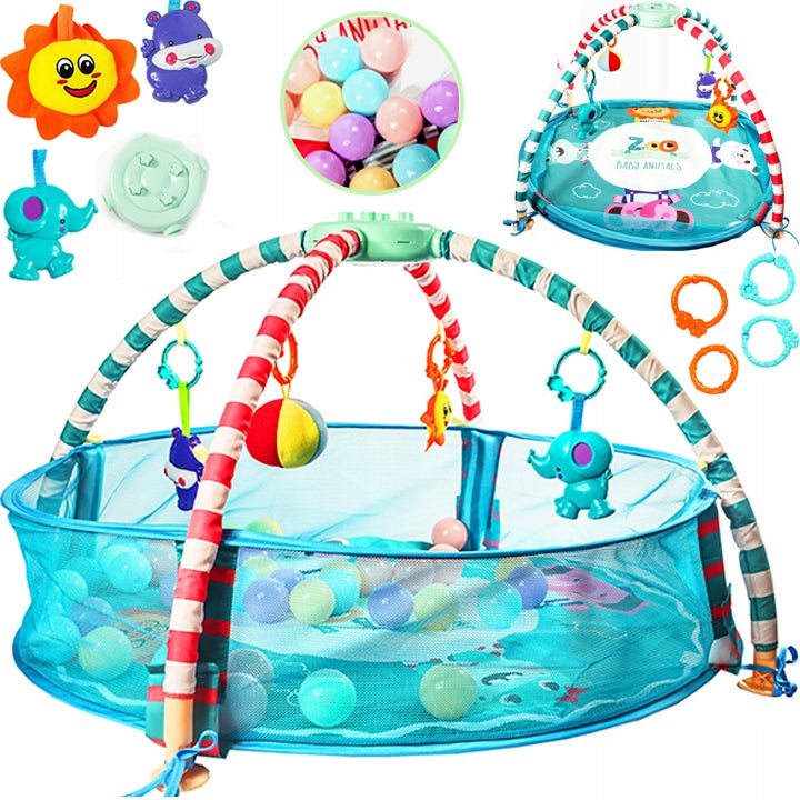 LARGE EDUCATIONAL MAT PLAYPEN POOL FOR BABY 3IN1!!!!