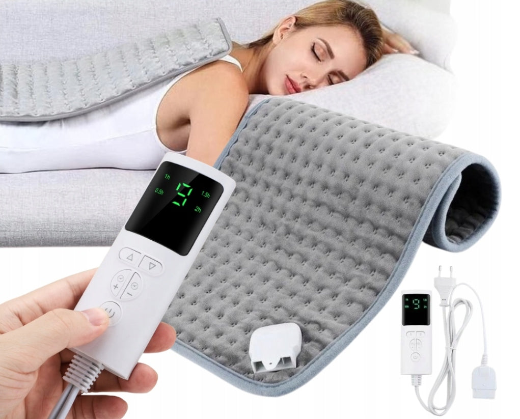 LARGE ELECTRIC HEATING MAT HEATED HOT WATER BOTTLE 75W 60x30CM
