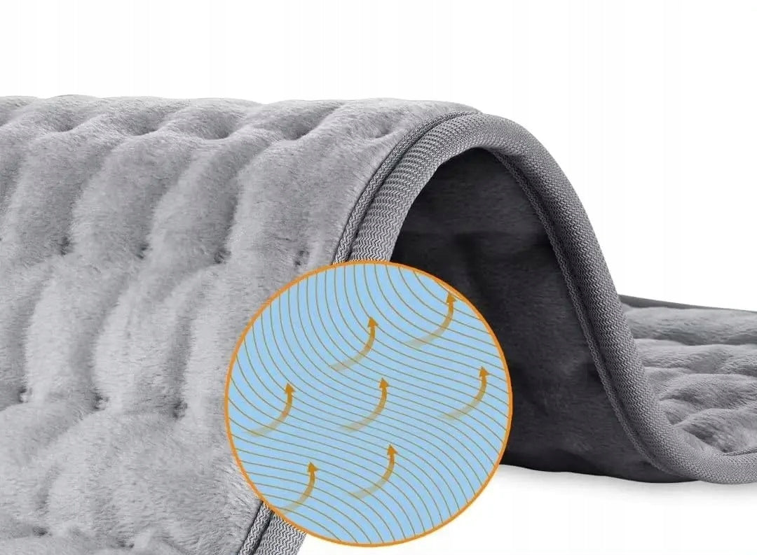 LARGE ELECTRIC PILLOW HEATED HOT WATER BOTTLE WARMING MAT XL 60x30 Medical device no