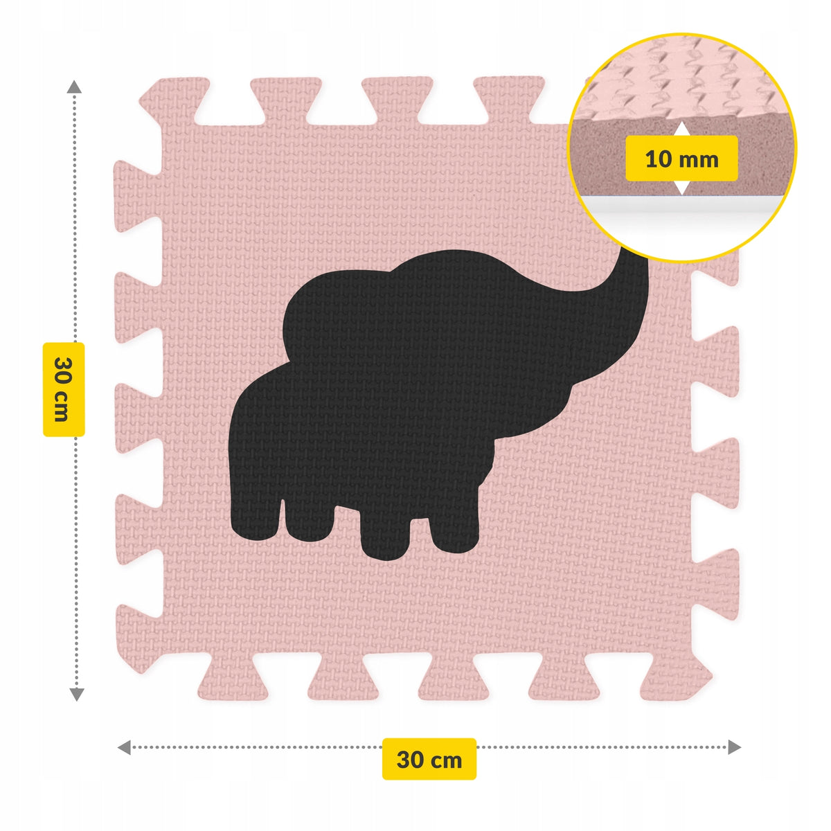 LARGE FOAM MAT EDUCATIONAL PUZZLE FOR CHILDREN THICK FOLDING PLAYPEN 16 PCS EAN (GTIN) 5907739315946