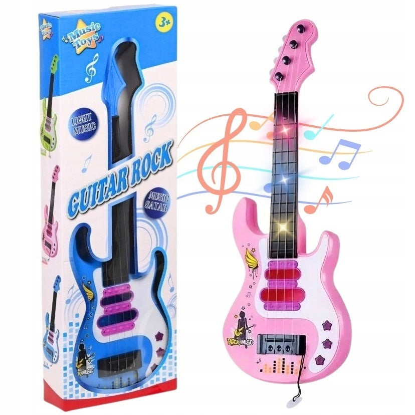 LARGE GUITAR WITH SOUND AND LIGHT LARGE 50 CM INSTRUMENT PLAYS