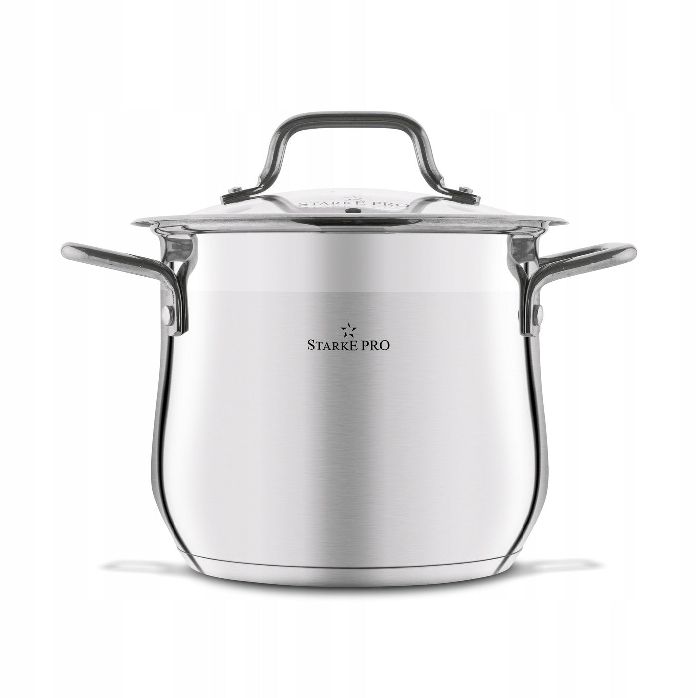 LARGE HIGH Starke Pro Alto II 5,7L Steel Pot with Lid 6463 Packaging status original