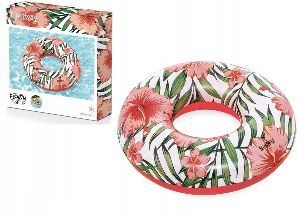 LARGE INFLATABLE WATER SWIMMING WHEEL MATTRESS 120cm