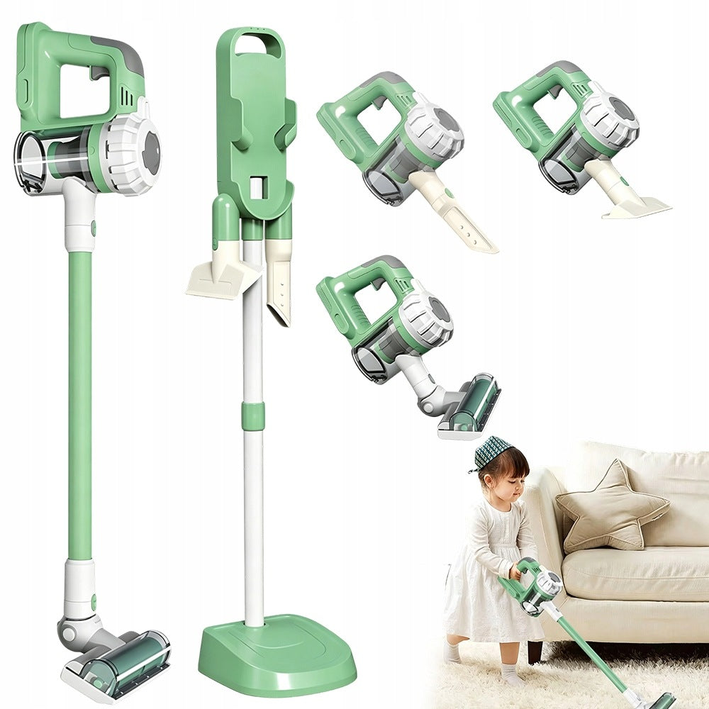 LARGE INTERACTIVE UPRIGHT VACUUM CLEANER FOR CHILDREN SUCTION FUNCTION SOUND 3IN1
