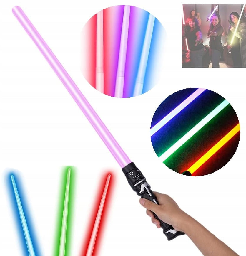 LARGE LIGHTSABER FOR WARRIOR WEAPON STAR LED 66CM