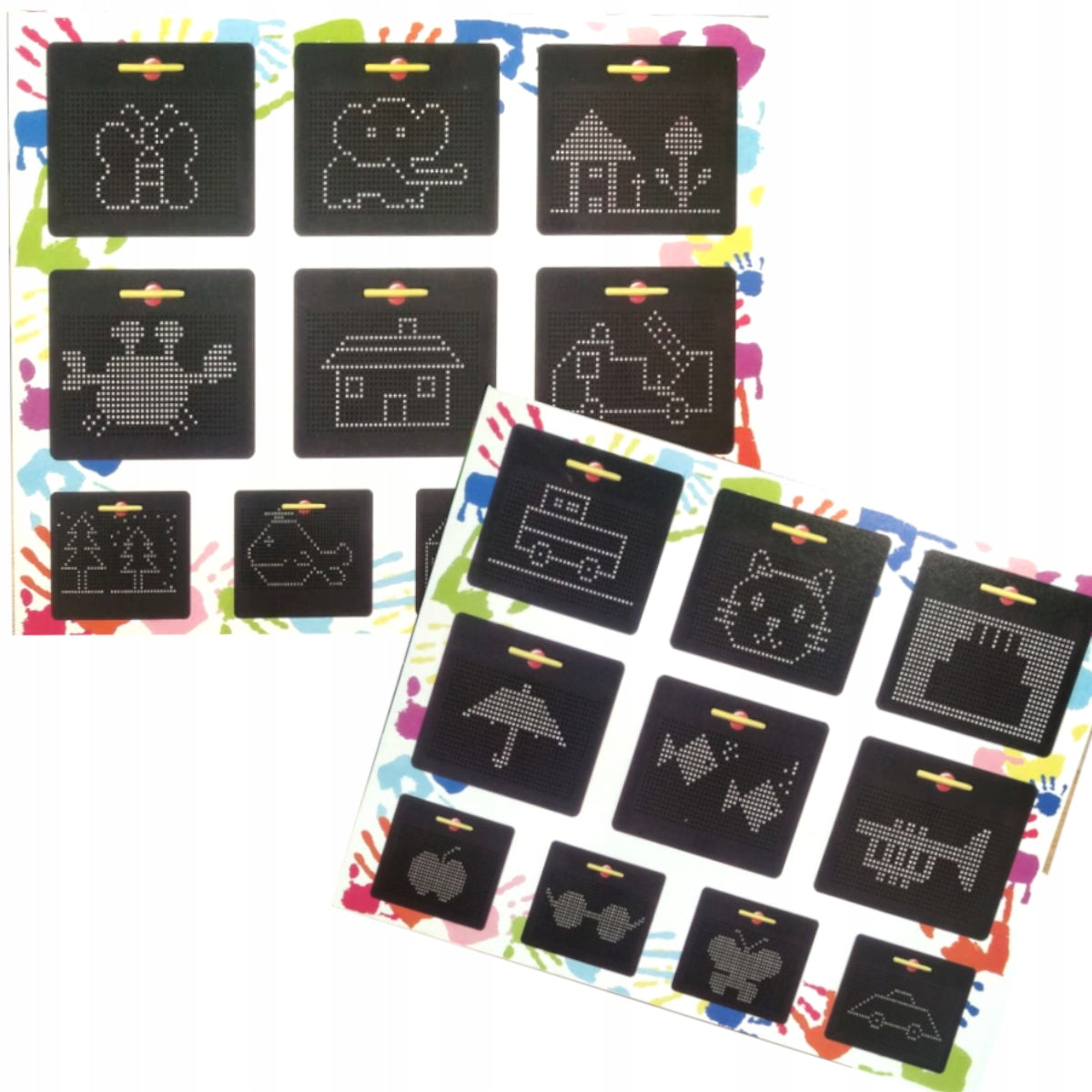 LARGE MAGNETIC BOARD FOR BALLS XL MAGIC TABLET WITH BALLS 714 BALLS Manufacturer code Tablica z kulkami magnetycznymi