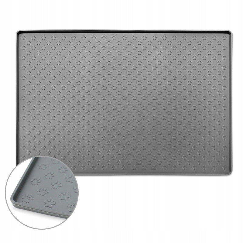 LARGE MAT CAT DOG BOWL PAD SILICONE 60x40 EAN (GTIN) 5903794490222