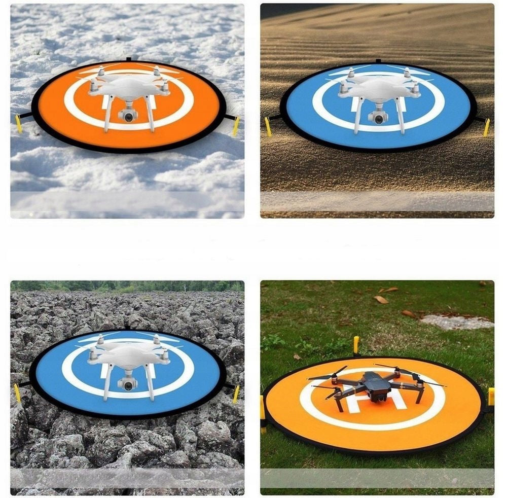 LARGE MAT LANDING PAD FOR DRONE 75CM FLUORESCENT Brand no brand